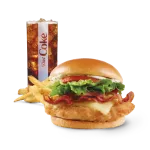 Wendys Asiago Ranch Chicken Club Combo