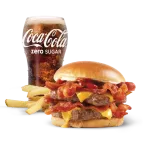 Wendys Baconator Combo