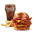 Wendys Pretzel Baconator