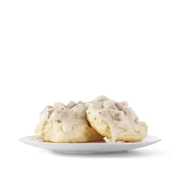 Sausage Gravy Biscuit