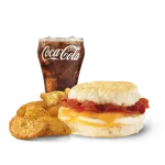 Bacon Egg & Cheese Biscuit Combo