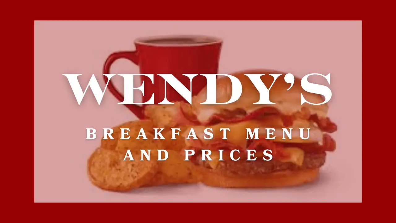 Wendy's breakfast