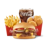 Wendys Double Stack Biggie Bag