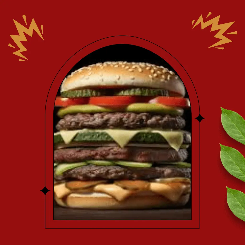 Wendys Menu T-Rex Burger