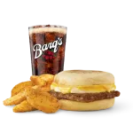 Sausage Egg & Cheese English Muffin Combo