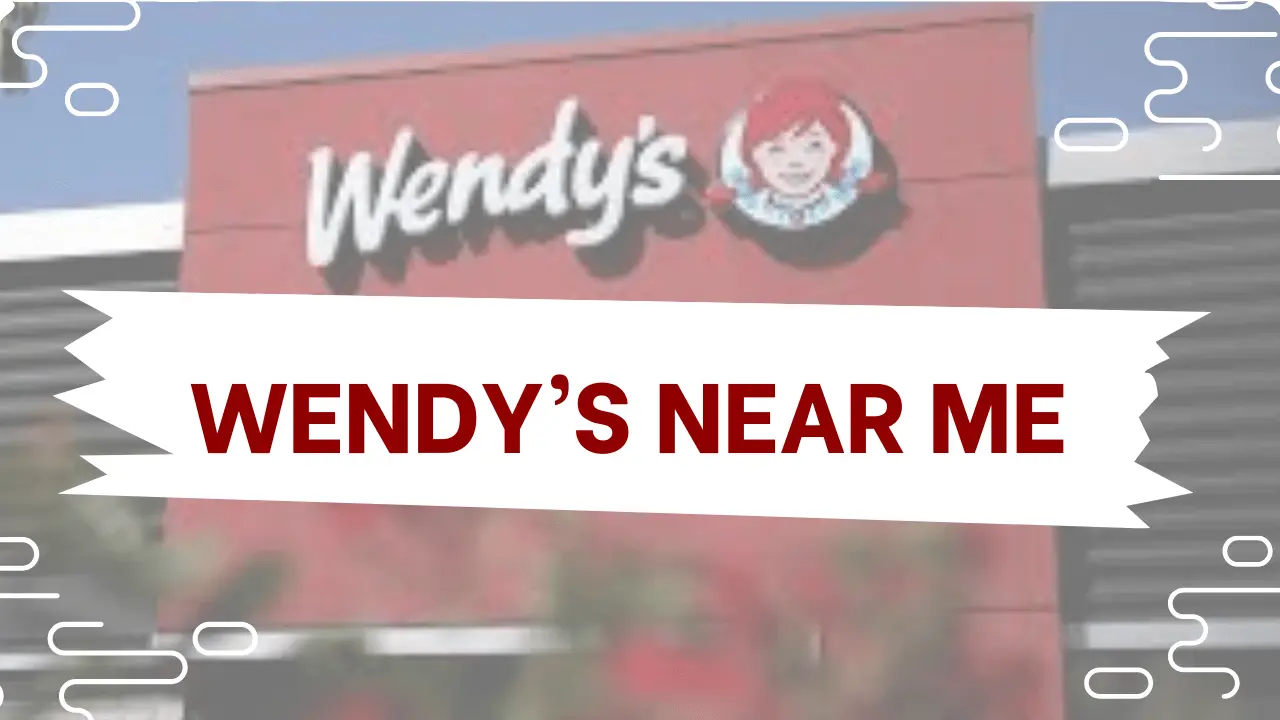 Wendy's near me