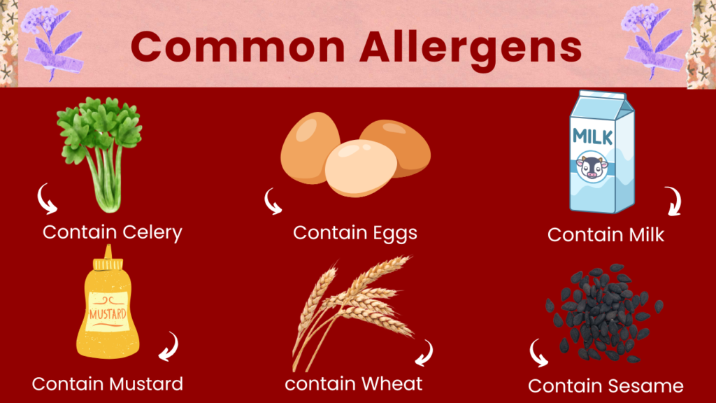 Common Allergens in Dave's Single
