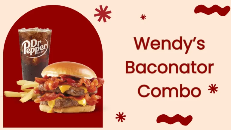 wendy's Baconator Combo
